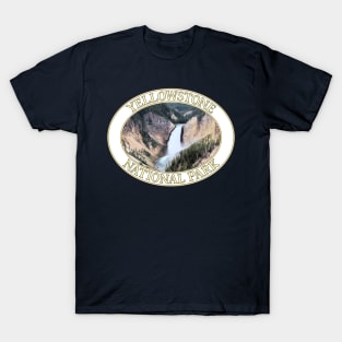 Lower Yellowstone Falls at Yellowstone National Park in Wyoming T-Shirt